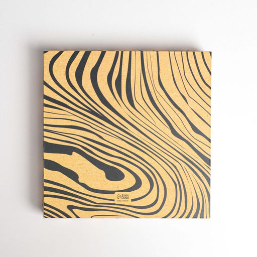 Цена за 5 шт. Коробка для печенья, кондитерская упаковка с пластиковой крышкой, Для настоящего мужчины, 18?18?3 см