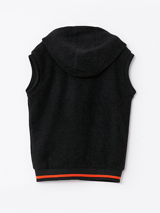 Kap??onlu Basic Polar Erkek ?ocuk Fermuarl? Yelek - Waikiki фото 2