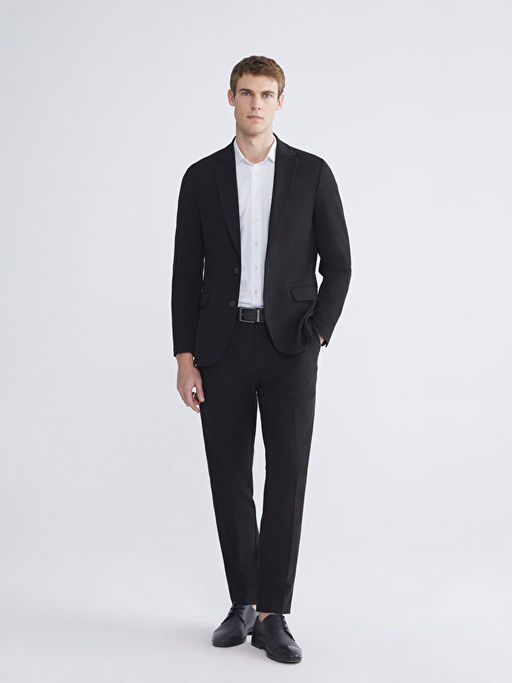 Dar Kal?p Erkek Blazer Ceket