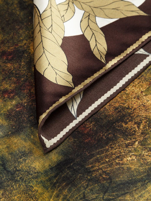 Платок жен. шелк 86х86 SS03-8234-15 - Eleganzza фото 3