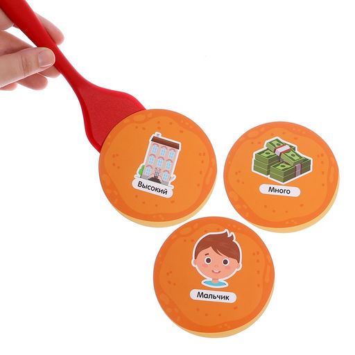 Развивающий набор «Лого блинчики», 20 карточек, 5+