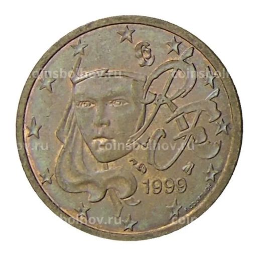 2 евроцента 1999 года Франция