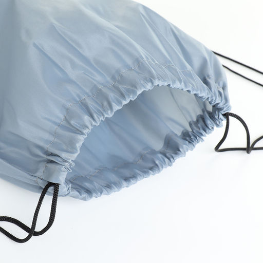 Цена за 2 шт. Мешок для обуви TEXTURA на шнурке, однотонный, размер 35×0.5×43 см, серый