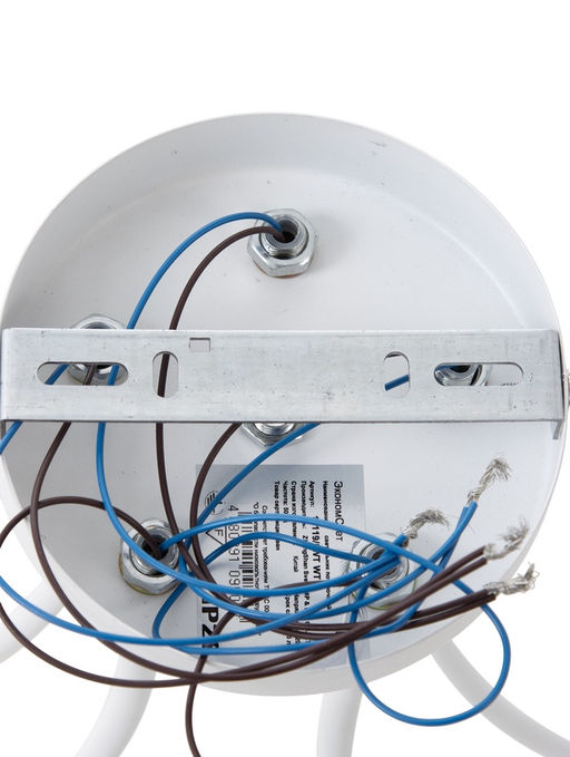 Светильник потолочный 10119/5, 5хE27, 60 Вт, белый