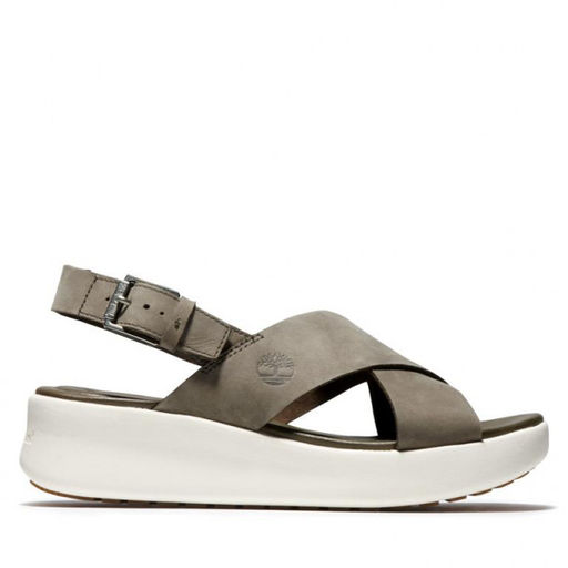 Женские сандалии Timberland Los Angeles Wind Slingback оливковые