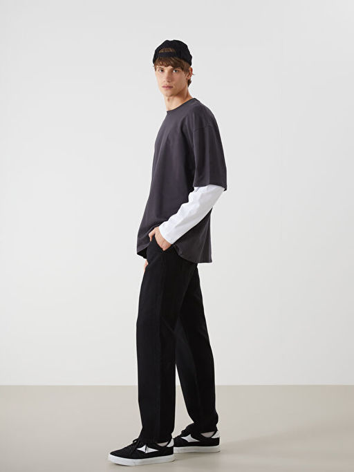 Baggy Fit Erkek Jean Pantolon