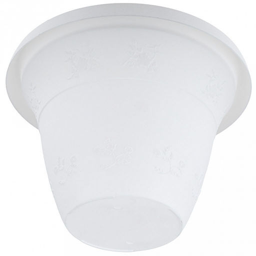 Ландыш Горшок для цветов пластмассовый 2,5л, с поддоном, д21см, h15см, морозостойкий полипропилен, т.м. NECO (Россия) - Домашняя Мода фото 3