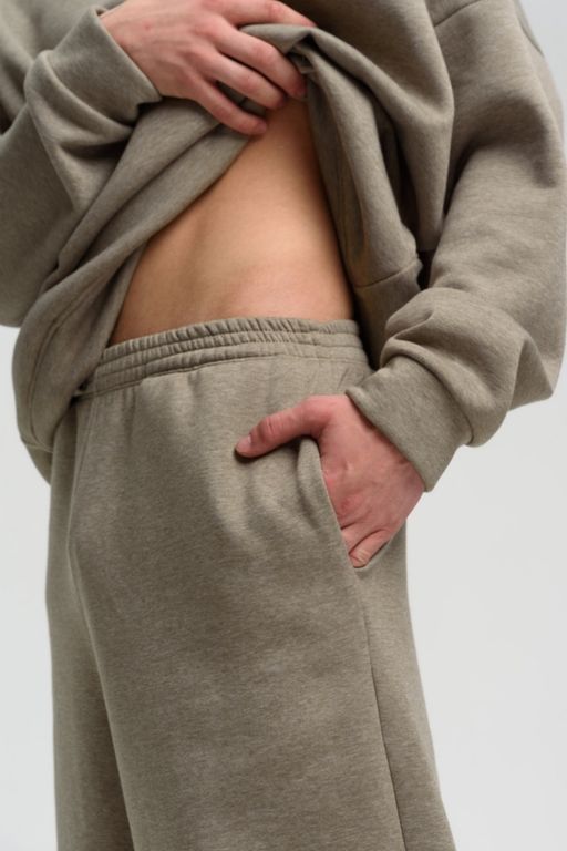 Брюки FRIENDLY 014/03/Хаки меланж - M&G all natural фото 4