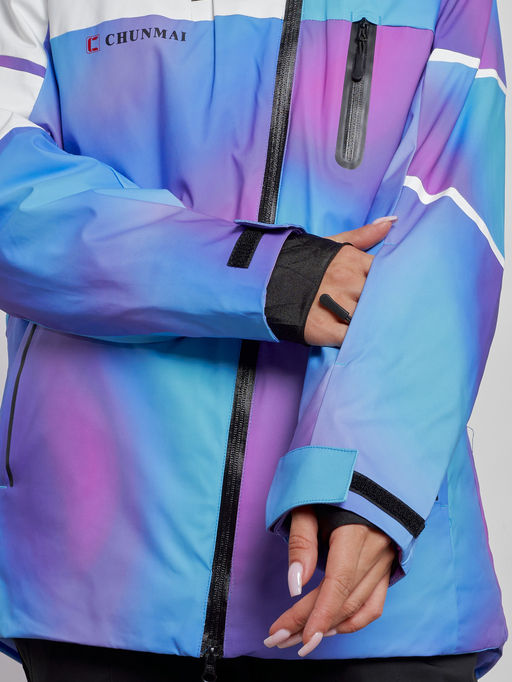 Горнолыжный костюм женский зимний фиолетового цвета 02321F - Mtforce фото 11