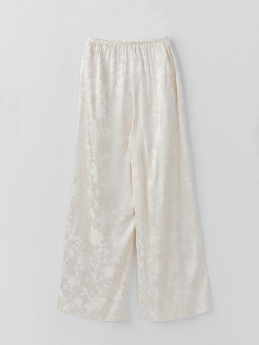 Брюки женские прямые бежевые с цветочным принтом - Mark formelle фото 6