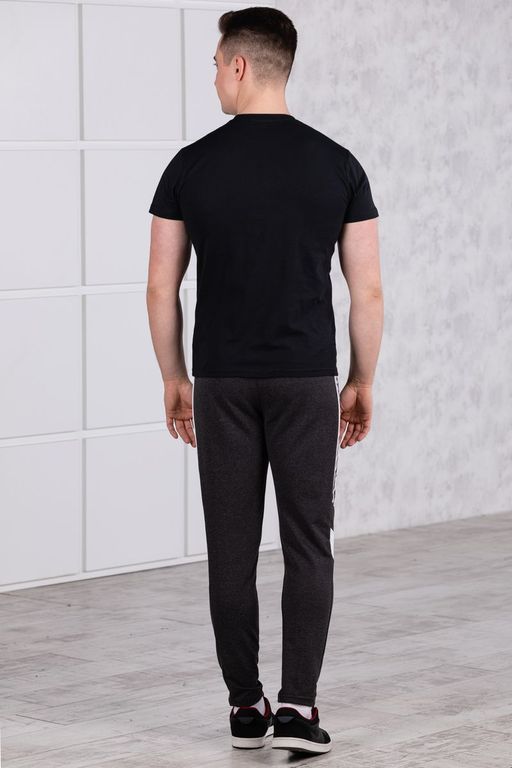 Брюки спортивные 
 3.MM154B-серый-тёмный