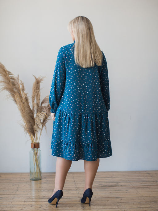 Платье 1394 морская волна - Novita фото 7