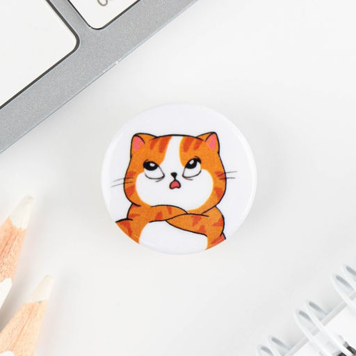 Цена за 10 шт. Значок металлический, закатной Треш персонажи, 25 мм, МИКС