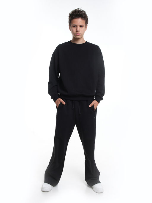 Толстовка для мальчика 22-7315 черный - Mini maxi фото 7