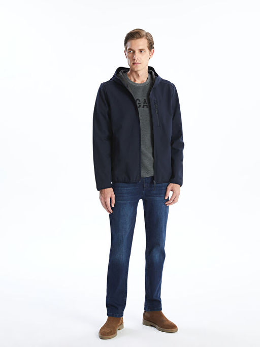 Standart Kal?p Kap??onlu Erkek Mont - Waikiki фото 5