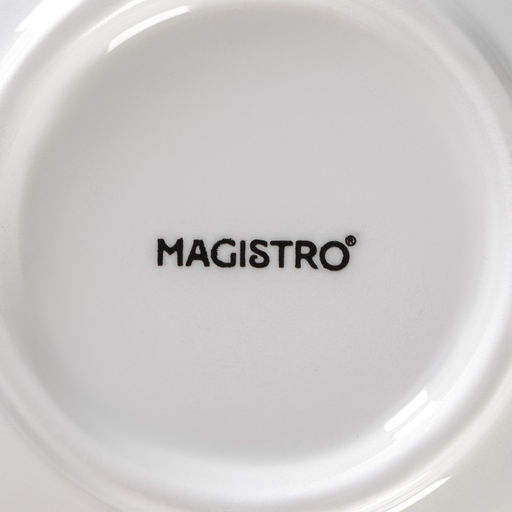 Тарелка для пасты Magistro Церера, 400 мл, d=19.5 см, фарфор, голубая  фото 5