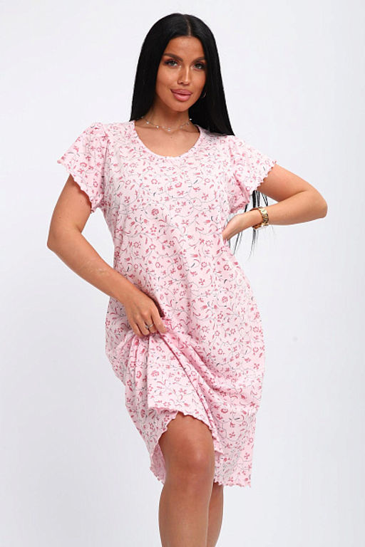 Сорочка женская (01064 синий) - Плиона фото 35