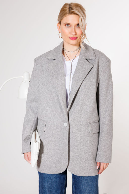 Жакет KOKOdea 7.11 серый  фото 3