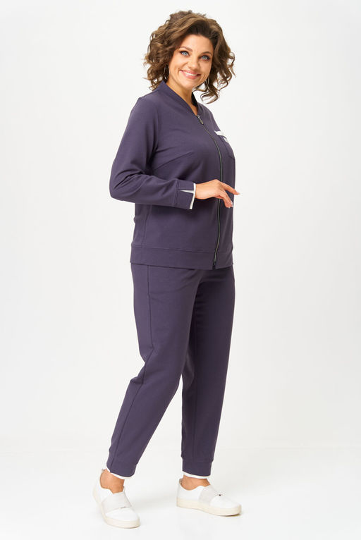 Костюм Bonna Image 889-1/4-Р серо-фиолетовый фото 3