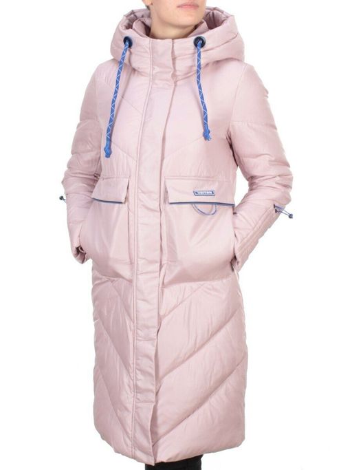 9190 PINK Пальто зимнее женское EVCANBADY (200 гр. холлофайбера) - Fashion фото 3