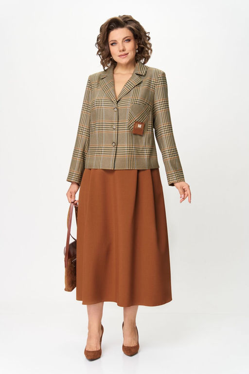 Костюм Aira Style 2417А Бурбон