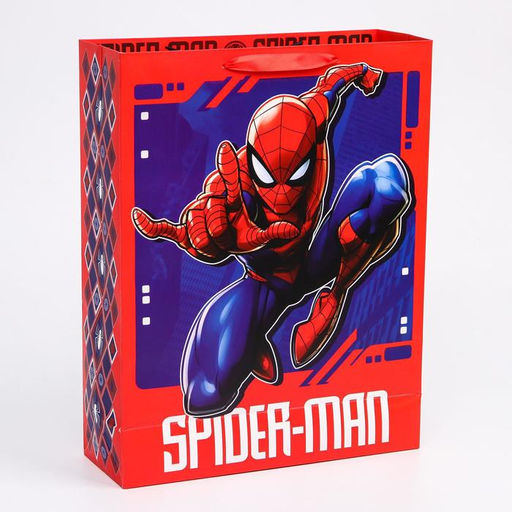 Пакет ламинат вертикальный Spider-Man, Человек-паук, 31х40х11 см - Marvel фото 2