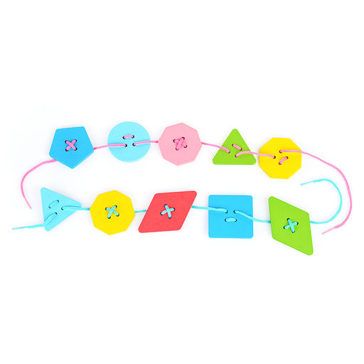 Шнуровка Яркое настроение 120 деталей, в ящике - Щепочка фото 3