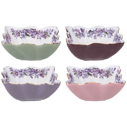 НАБОР РОЗЕТОК LEFARD LILAC 4 ШТ. 10 СМ