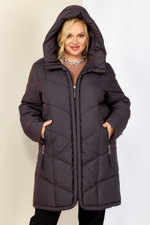 Куртка SHETTI 2204 баклажан