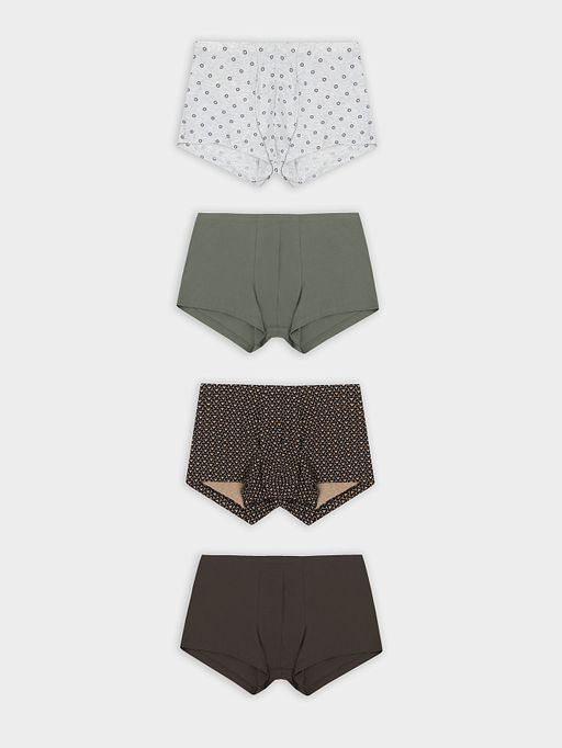 Трусы боксеры мужские в наборе, 4 шт - Mark formelle фото 9