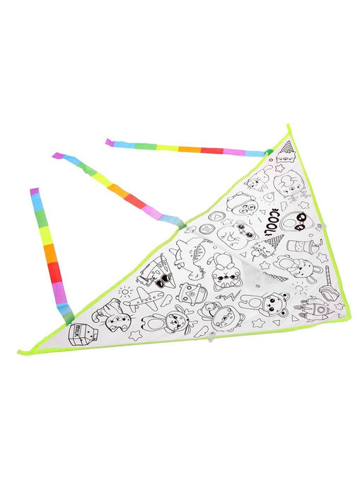 Воздушный змей-раскраска Funny toys, 80 см