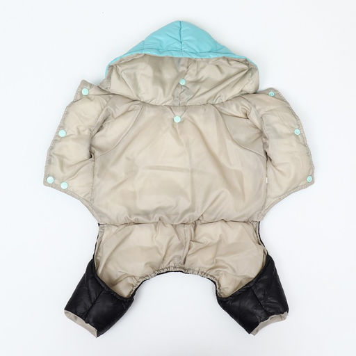 Комбинезон Анорак светоотражающий, размер 16 (ДС 36, ОГ 46, ОШ 35 см), чёрно-голубой - Simaland фото 10