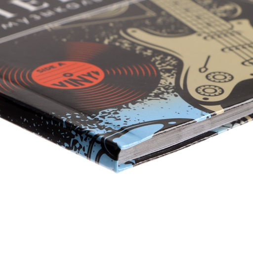 Дневник для музыкальной школы, Музыка. Абстракция , интегральная (гибкая) обложка, глянцевая ламинация, 48 листов - Calligrata фото 3