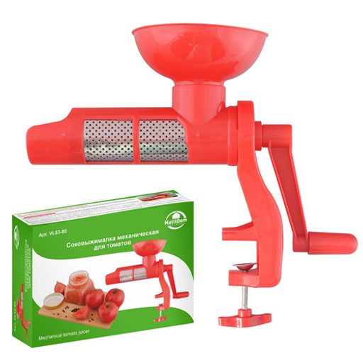 Соковыжималка механическая для томатов VL53-80 - Мультидом фото 2