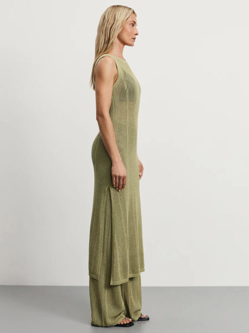 Длинная вязаная туника / Zarina  фото 4