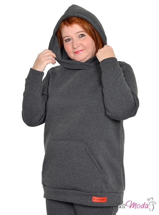 Толстовка Модель №1052 размеры 44-84 - Plusmoda фото 4