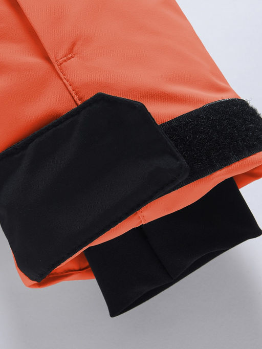 Горнолыжный костюм зимний для мальчика оранжевого цвета 9517O - Valianly фото 17