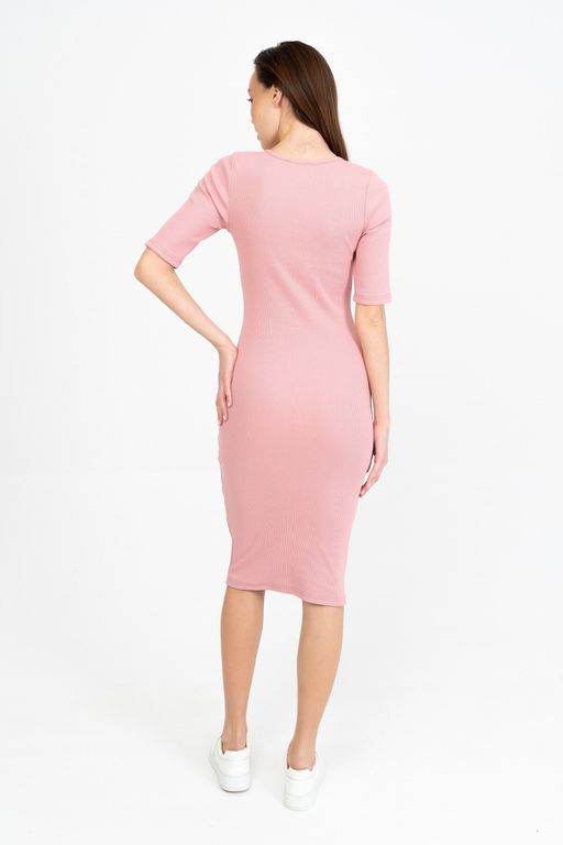 Платье женское 376L11-WB пыльная роза - Solo mio фото 4