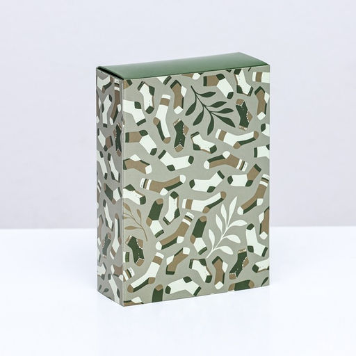 Цена за 2 шт. Коробка для конфет 6 шт. 23 Февраля 13.7?9.8?3.8 см