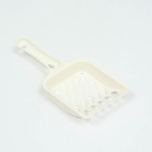 Туалет для кошек округлый с бортиком и совком 38 x 28 x 15 см, синий - Пижон фото 5