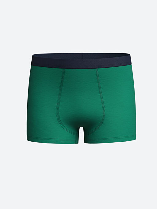 Bask?l? Erkek ?ocuk Boxer 3l? - Waikiki фото 2