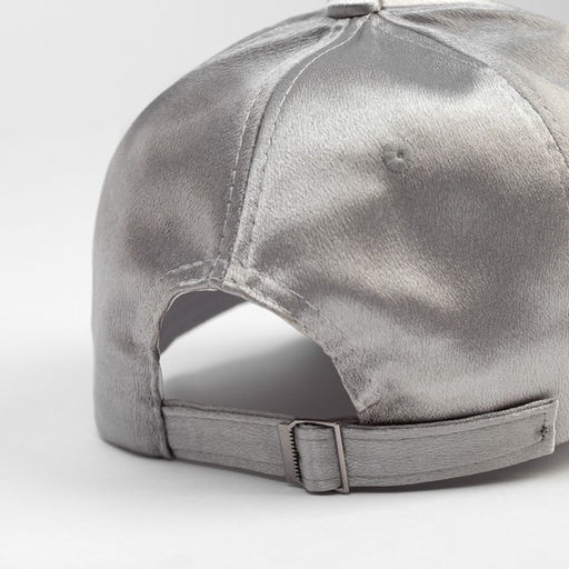 Кепка женская атласная MINAKU, серая, размер 58