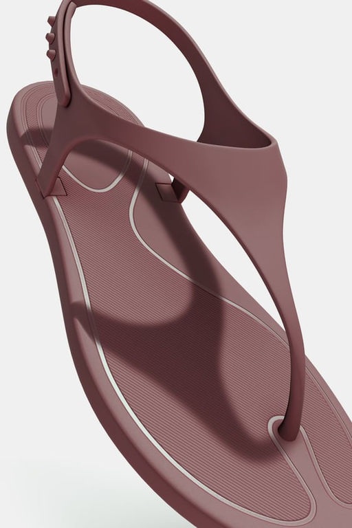 RUBBERISED SANDALS - Zara фото 11