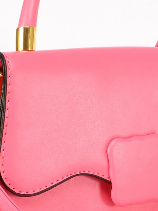 Сумка женская искусственная кожа Ch&K-1075, 1отд, плечевой ремень, розовый SALE 255081 - Adelia фото 9