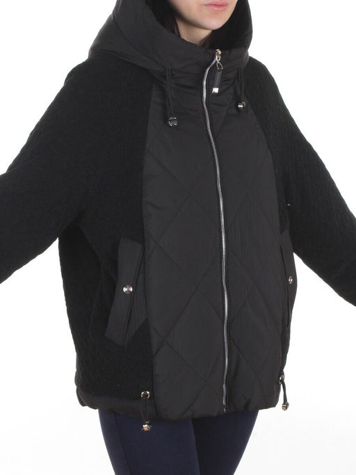 18518 BLACK Куртка демисезонная женская