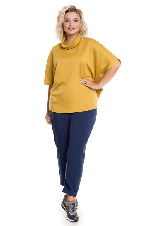 Брюки 1169 темно-синий - Novita фото 6