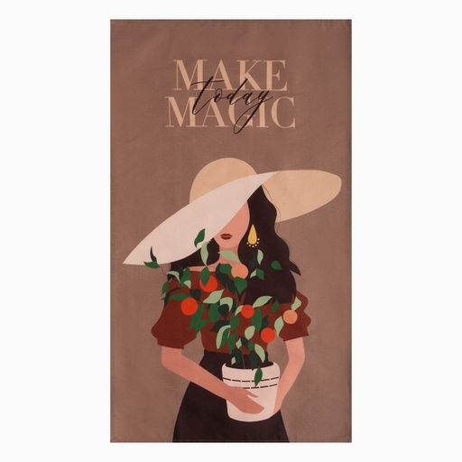Полотенце "Этель" MAKE MAGIC 40х73 см, 100% хлопок, саржа 190 г/м²