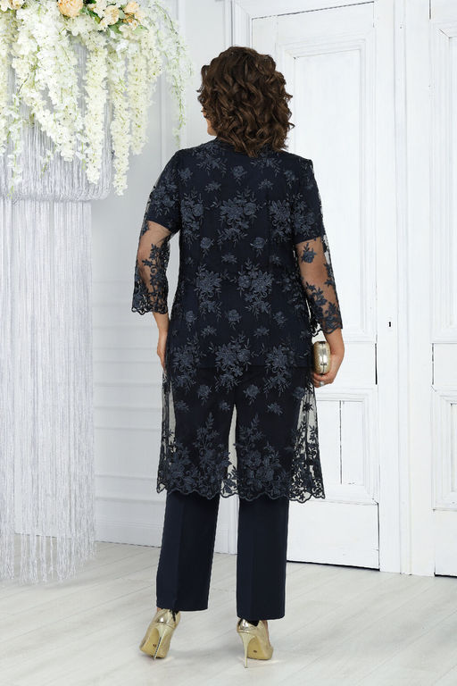 Платье Ninele 7431-Р темно-синий - Mira fashion фото 2162