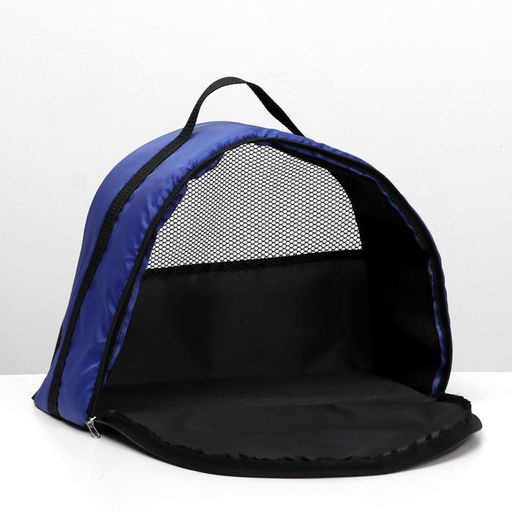 Сумка - переноска для животных, оксфорд, 39 х 19 х 27 см, синяя - Simaland фото 4