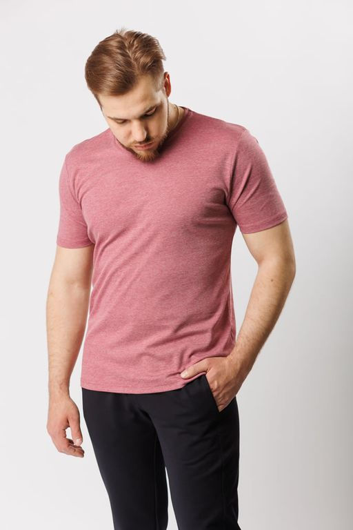 Меланжированная легкая Футболка 60% хлопок; - Relay фото 16